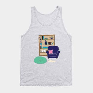 Cozy Up With A Good Book Tank Top